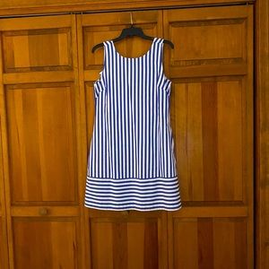 Vineyard Vine Beachcomber striped bow back dress